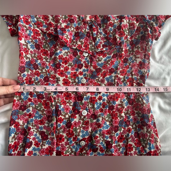 Christy Dawn The Daisy Dress Mulberry Garden Dead Stock Floral Midi Dress Small - Picture 12 of 14